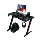 6. Raptor GT100 Gaming Desk 120x60cm RGB Black