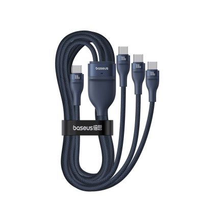 3. Baseus Flash Series 3 100W Cable 1.5m (Blue)