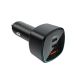 2. Acefast B18 200W Car Charger 2x USB-C + USB-A - Black