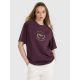 Women's oversize printed T-shirt 4F 4FRSS25TTSHF2791-50S