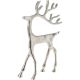 DECORATIVE METAL REINDEER 21x40CM