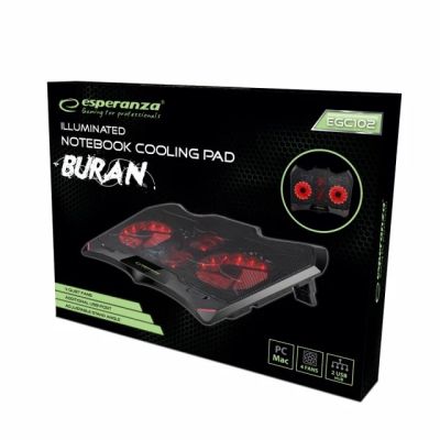 8. ESPERANZA GAMING COOLING STAND BURAN EGC102