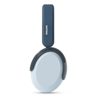 5. PHILIPS TAK5500RT BT On-Ear Headphones for Kids Blue