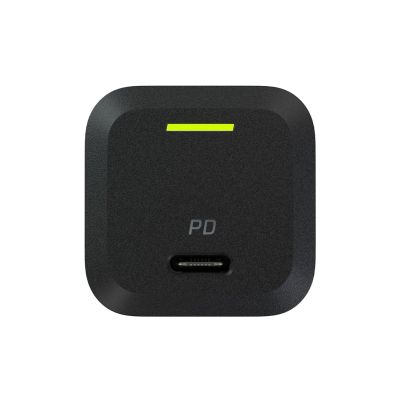 5. GREEN CELL USB-C CHARGER GAN GC POWERGAN 33W PD 3.0 QC 3.0 USB-C BLACK