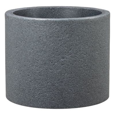 FLOWERPOT PLAS 130/50 SCHWARZ-GRANIT D50