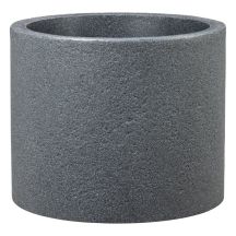 FLOWERPOT PLAS 130/50 SCHWARZ-GRANIT D50