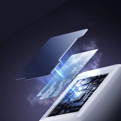 6. Baseus EnerFill FE11 2 x USB-C / USB-A 100W Wall Charger - White