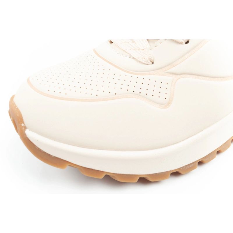 15. Skechers Uno Rugged women's sports shoes insulated winter ankle boots beige