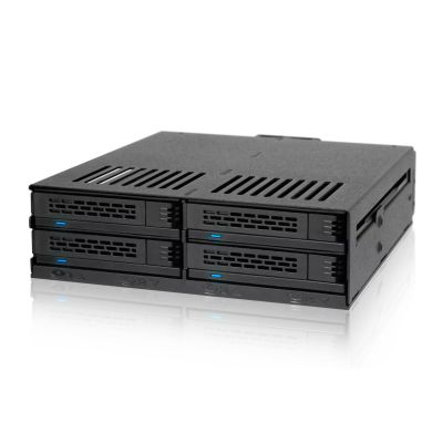 8. Icy Dock MB324SP-B, 0 TB, Serial ATA, Serial ATA II, Serial ATA III, Serial Attached SCSI (SAS), 440g, Desktop