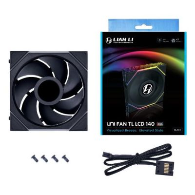 4. Lian Li UNI FAN TL LCD wireless fan, ARGB, PWM - 140mm