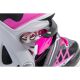 51. ROLLER SKATES-ROLLER SKATES-ICE SKATING 4IN1 ENERO PRO LED 30-33 PINK-GRAY