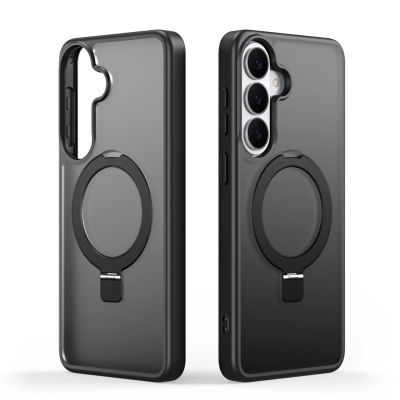 3. Dux Ducis Yind Case for Samsung Galaxy S26+ with Stand, Compatible with MagSafe - Black