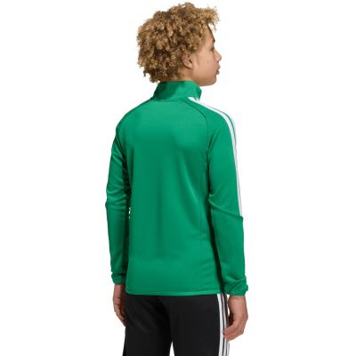 10. adidas Tiro 26 League Training Top green and white kids' sweatshirt JY7160