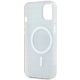 7. DKNY IML Mono & Stripe MagSafe Case for iPhone 15/14/13 - Black