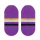 3. LA Los Angeles Lakers NBA St No Show Low-Top Socks - A145C22LAK-PUR