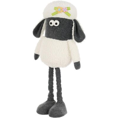 13. SHEEP ON TELESCOPE 35-50CM SPRING DECORATION