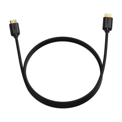 6. Baseus HDMI 2.0 cable 4K 60 Hz 3D HDR 18 Gbps 2 m black (CAKGQ-B01)