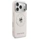 4. Karl Lagerfeld Point & Choupette Sketch MagSafe Case for iPhone 17 Pro - Pink