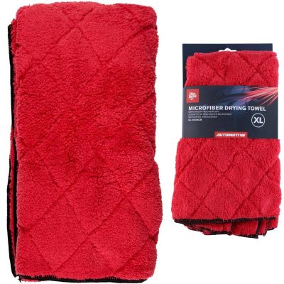 7. MICROFIBER DRYING CLOTH 58x58CM XL DIRT DEVIL RED