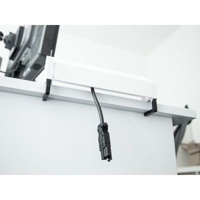 5. Bachmann DESK 2 3-way table socket, color: Inox