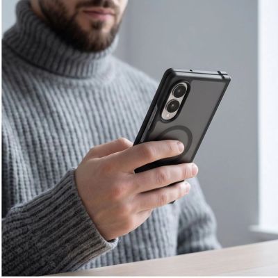 6. Tech-Protect Magmat MagSafe Case for Samsung Galaxy Z Fold 7 / 8 Ultra - Matte Black