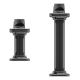 2. SIMUCUBE SC3SEKIT Flight/Racing Simulator Accessory Wheelbase Extender