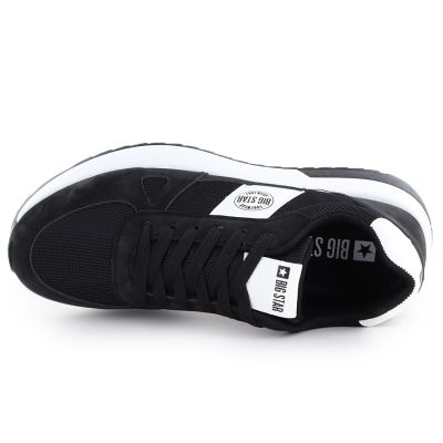 4. Men's casual black sneakers Big Star TT174352