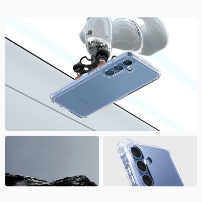 2. Spigen Ultra Hybrid Case for Samsung Galaxy S25+ - Transparent