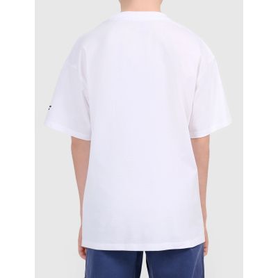 2. Boy's printed T-shirt 4F 4FJWAW26TTSHM3516-10S