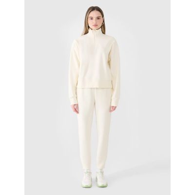 5. Women's jogger sweatpants 4F 4FWSS25TTROF0996-11S