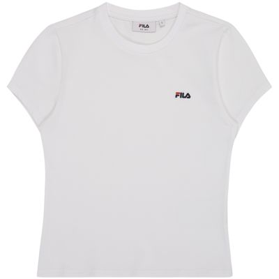 Fila Trivero Women's T-Shirt White FAW1205 10001