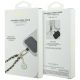 5. Guess GUOUCHSAMC4K Universal Hand Strap Case - Black Saffiano Chain 4G Charm