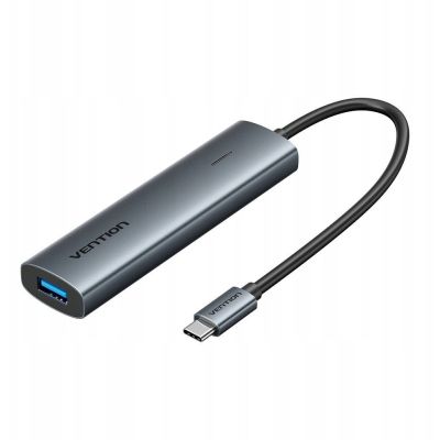 2. Hub 5in1 USB-C 3.0 Vention 0.15m