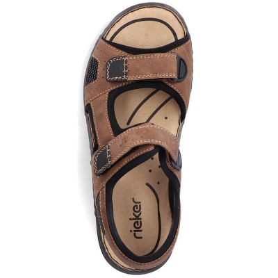 9. Rieker M 26156-25 RKR447B Velcro Sandals