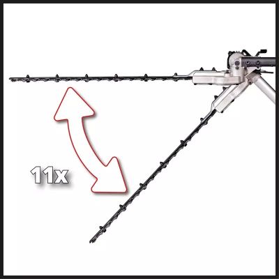 3. EINHELL HEDGE TRIMMER/BOOM SAW GC-HC 90/2046 T