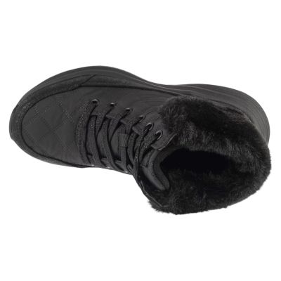 3. Skechers Bounder Pro – Cozy Fit Luxe 303371L-BBK Black, Size 29