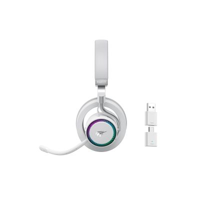 5. Havit Fuxi-H8 Wireless Open-Ear Gaming Headphones (White)