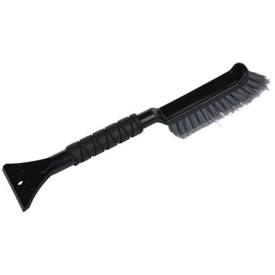 5. DUNLOP GRAY WINDOW SCRAPER WITH BRUSH 40.5 CM