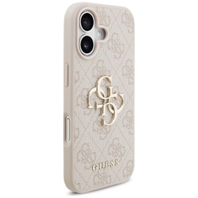 4. Guess 4G Big Logo Case for iPhone 17 - Pink