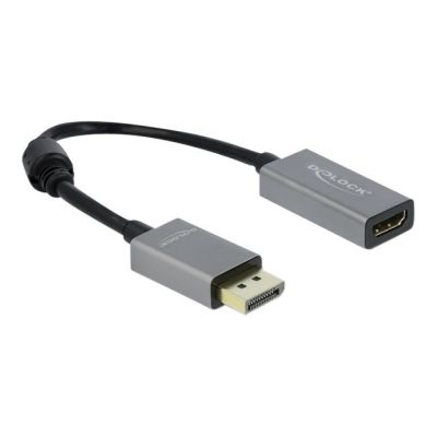 DeLOCK Active DisplayPort 1.4 to HDMI Adapter 4K 60 Hz (HDR)