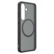 5. Spigen Capella GP-FPS931PGBJW Silicone Case with MagFit Magnetic Ring for Samsung Galaxy S25 - Black