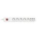 2. Activejet ACP-8EX APN-8g/1.5m-GR surge protector strip (3 x Type C, 5 x UTE; 10 A; 1.5m; gray)