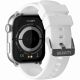 9. GRAVITY GT28-10 Women's Smartwatch Strap + Bracelet White Silver