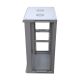 4. Extralink 15U 600x450 Gray Wall-Mounted Rack Cabinet