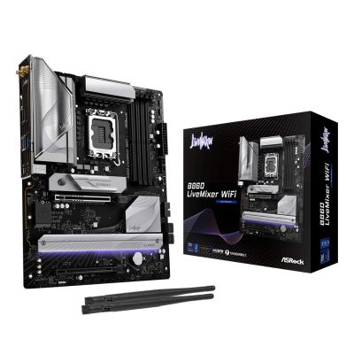 7. Asrock B860 LIVEMIXER WIFI Motherboard