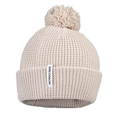 3. Salomon Pompom Beanie LC2937600 Grey OSFA