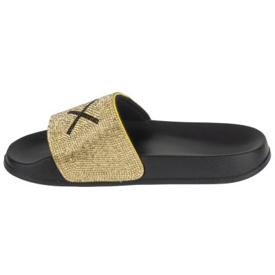 2. SUN68 Slippers Strass Logo X36211-1143 Gold 39
