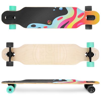 Freeride longboard skateboard Spokey longbay pro 9506999000 940998