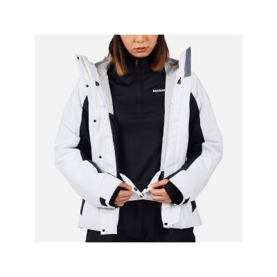 5. ROSSIGNOL W VELIKA INSULATED JKT women's ski jacket white
