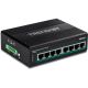4. TRENDnet Industrial Switch 8-Port Gbit PoE+ 24-56V DIN-Rail